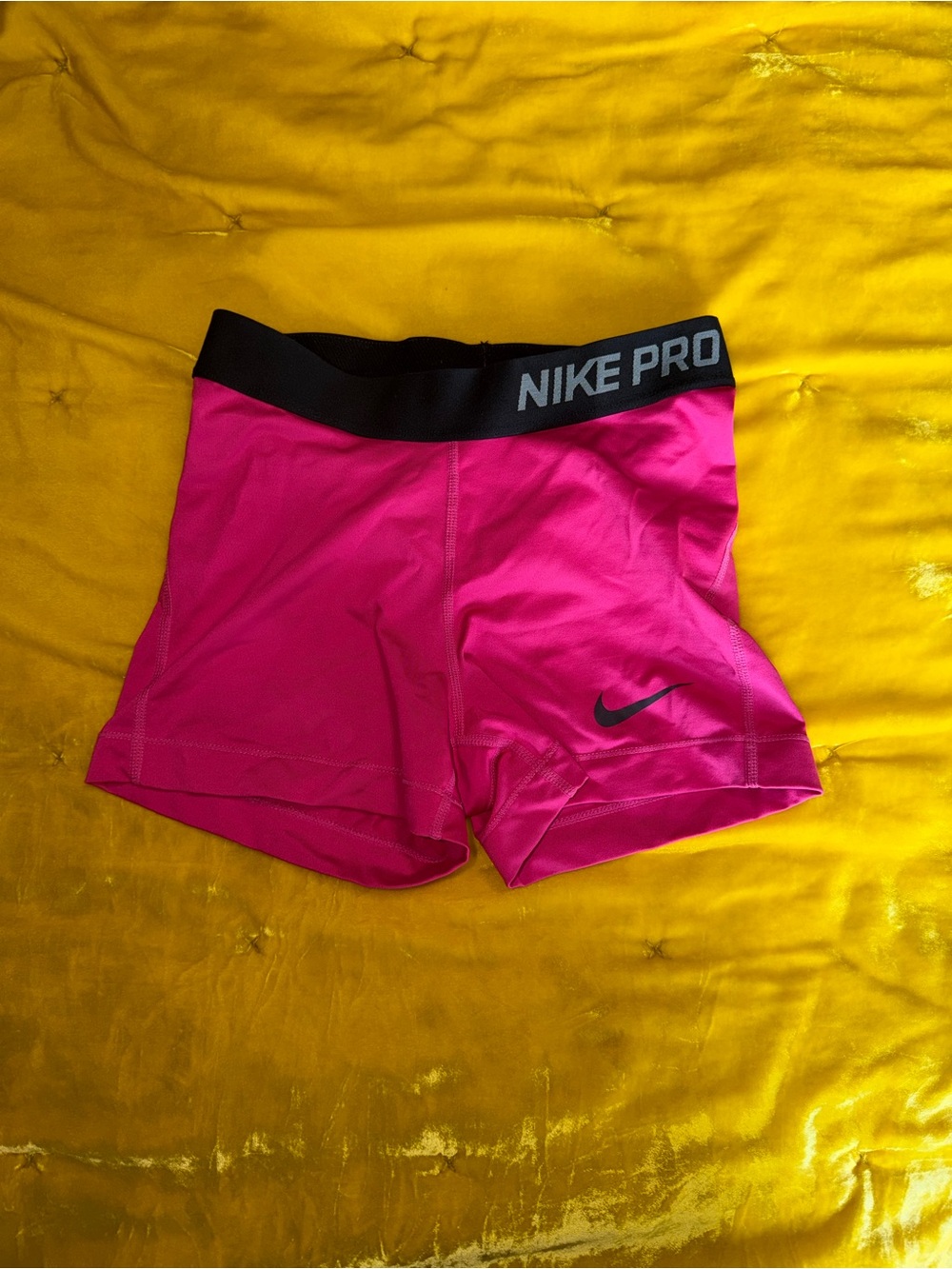 Nike Pro Women's Hot Pink Performance Shorts